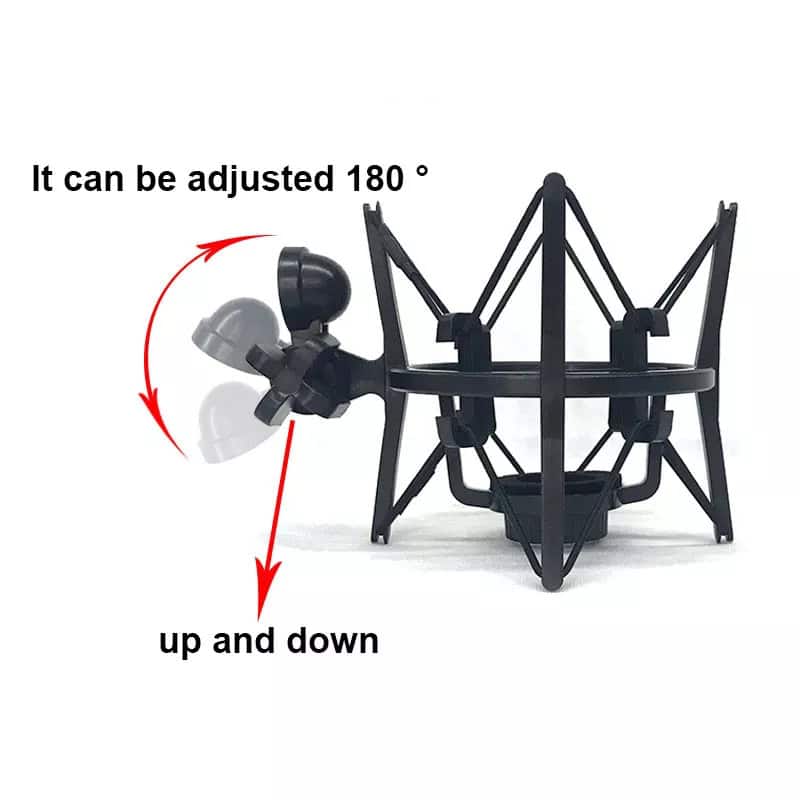 ⁦Microphone Shock Mount big black⁩ - الصورة ⁦1⁩