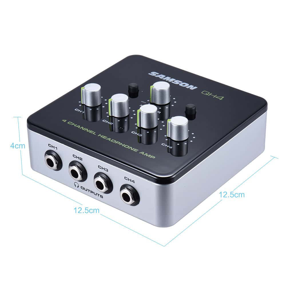 HTB1mvGdbSMmBKNjSZTEq6ysKpXao Samson QH4 Headphone Amp - الصورة 1