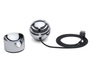 Meteorite Chrome off base back display