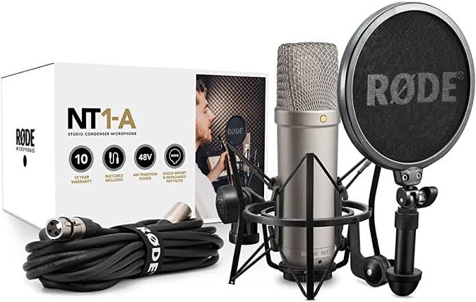 ⁦Rode NT1-A Cardioid Condenser Microphone⁩ - الصورة ⁦1⁩