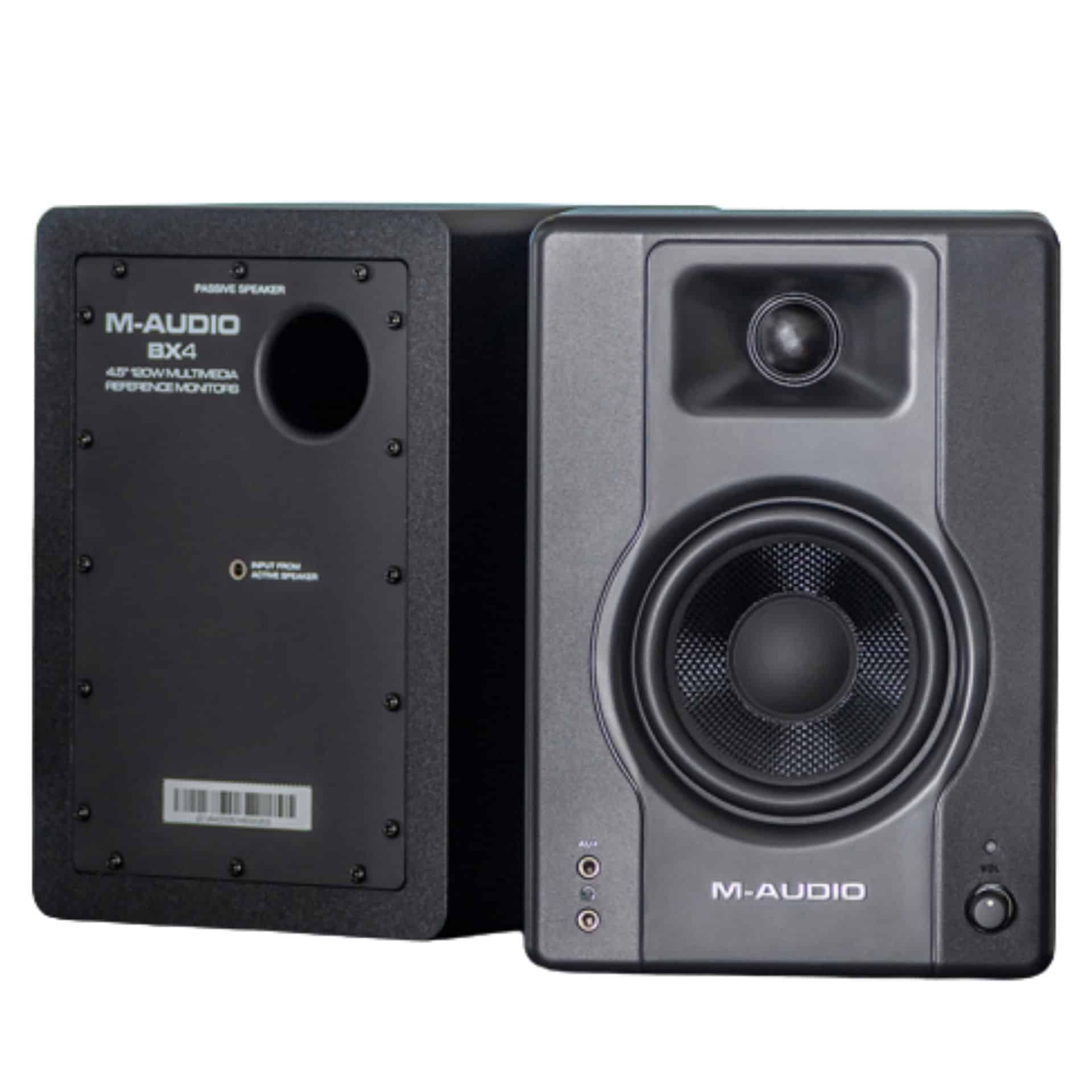 InShot_٢٠٢٣٠٧٠٥_٠٢٢٧٣٨٨٣٧ M-Audio BX4 4.5" Studio Monitors - الصورة 1