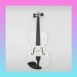 كمانجه ماركة شيلتر اللون الابيض مقاس 4/4