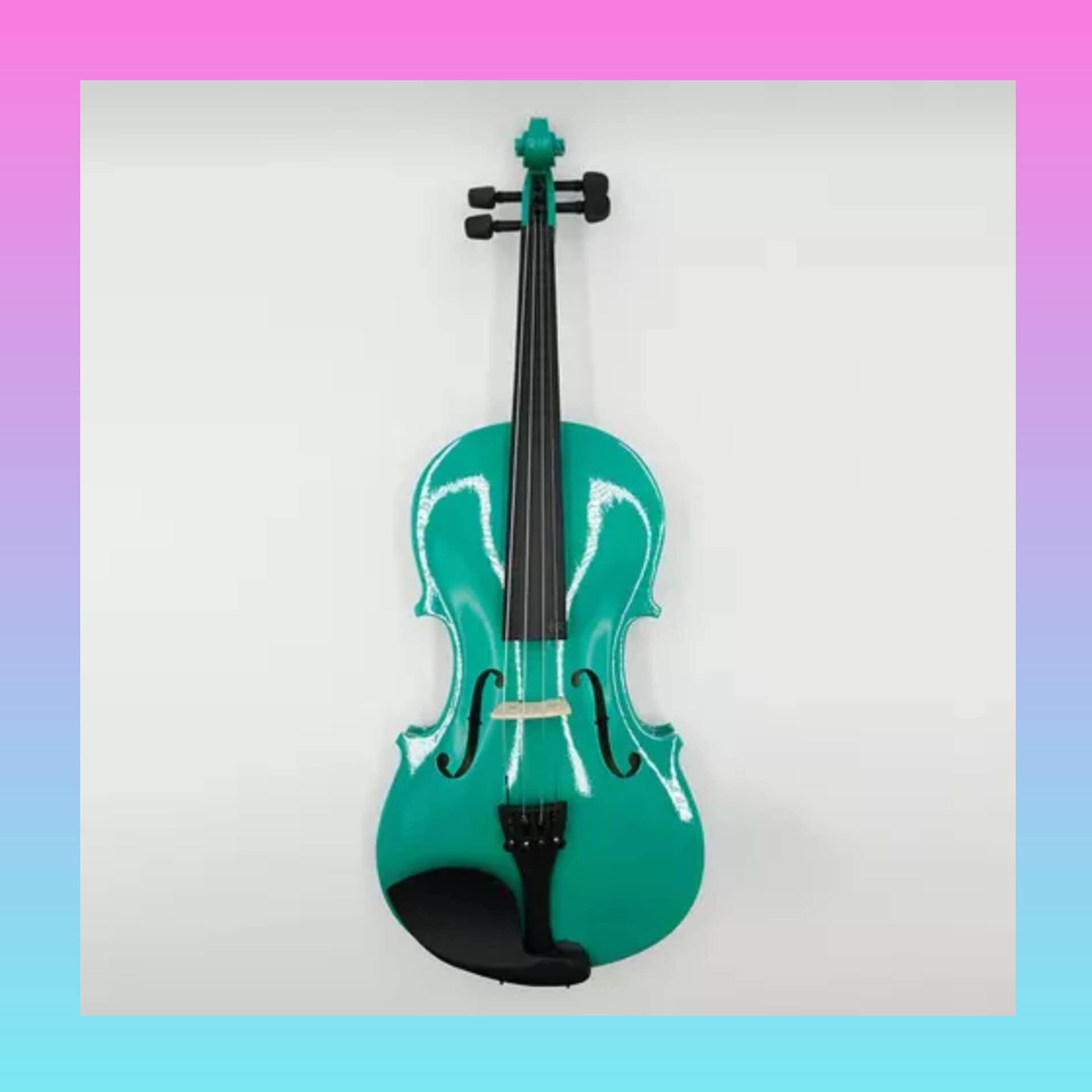 ⁦كمانجه ماركة شيلتر اللون الاخضر مقاس 4/4⁩ - الصورة ⁦1⁩