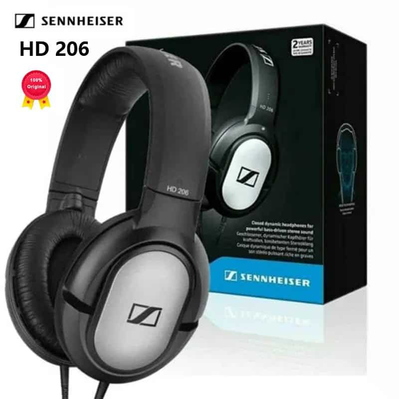 ⁦هيدفون سينهايزر اتش دى 206 Sennheiser HD 206 Closed-Balck⁩ - الصورة ⁦4⁩