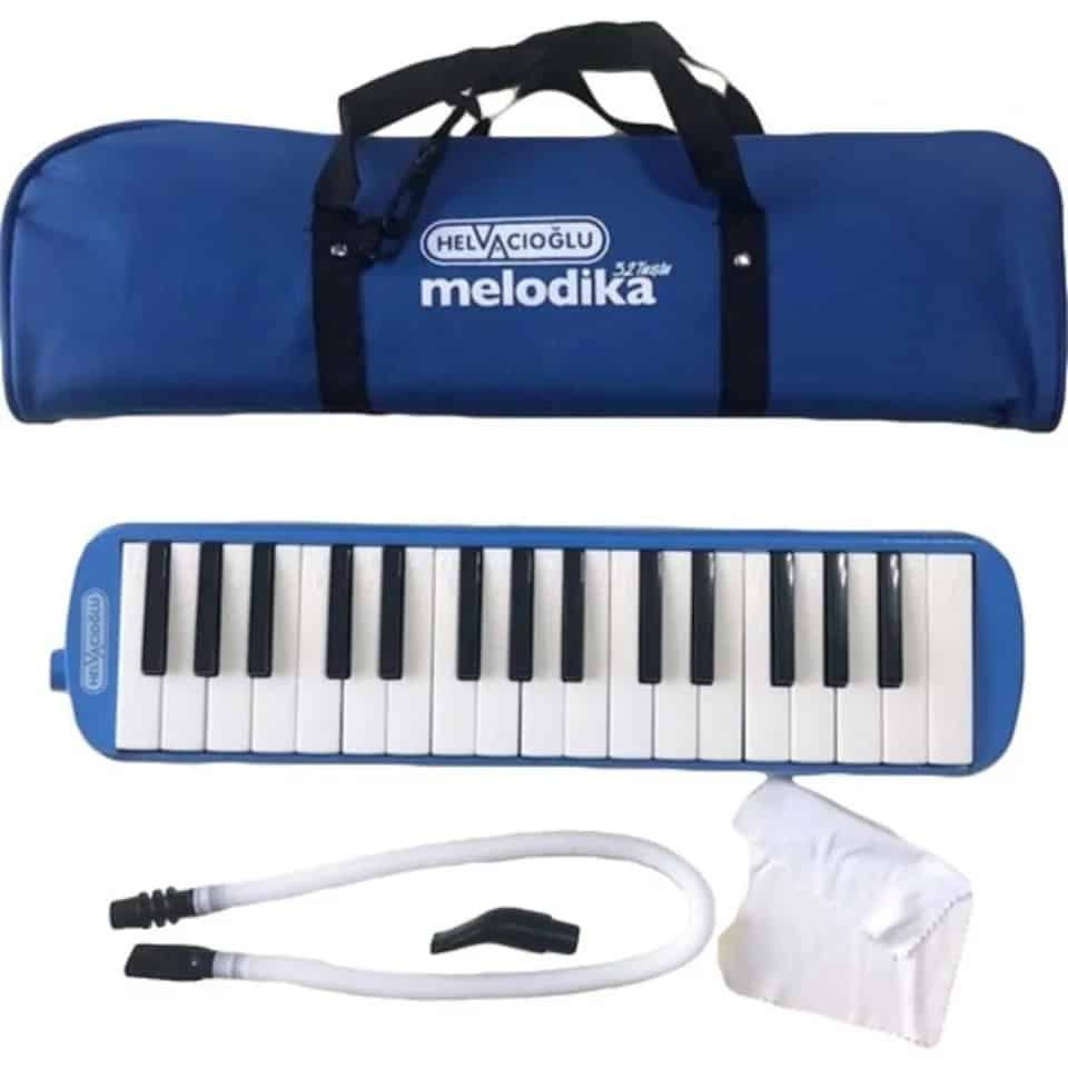 ⁦ميلوديكا 32 مفتاح اللون الازرق تتضمن حقيبه حمل⁩ - الصورة ⁦1⁩