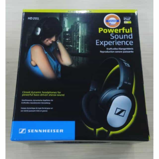 ⁦هيدفون سينهايزر اتش دى 201 Sennheiser HD 201 Closed-Balck⁩ - الصورة ⁦5⁩