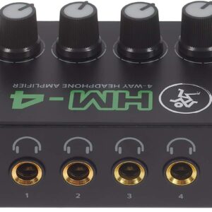 ماكي HM-4 مضخم صوت لسماعات الرأس بأربع قنوات Mackie HM-4 4-channel Headphone Amplifier