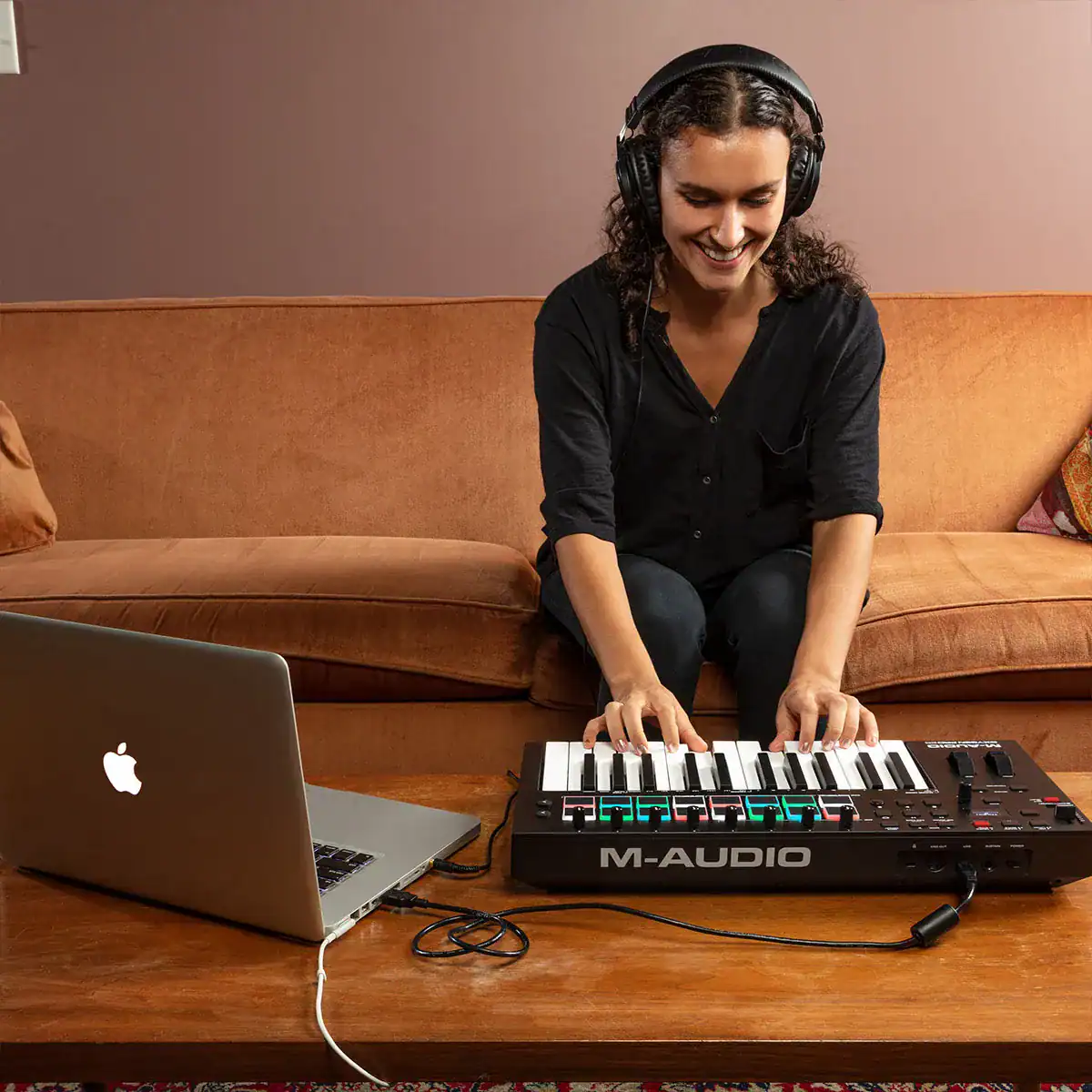 ⁦M-Audio Oxygen Pro 25⁩ - الصورة ⁦10⁩