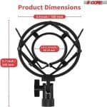 ⁦Arm stand, Pop Filter and shock mount⁩ - الصورة ⁦3⁩