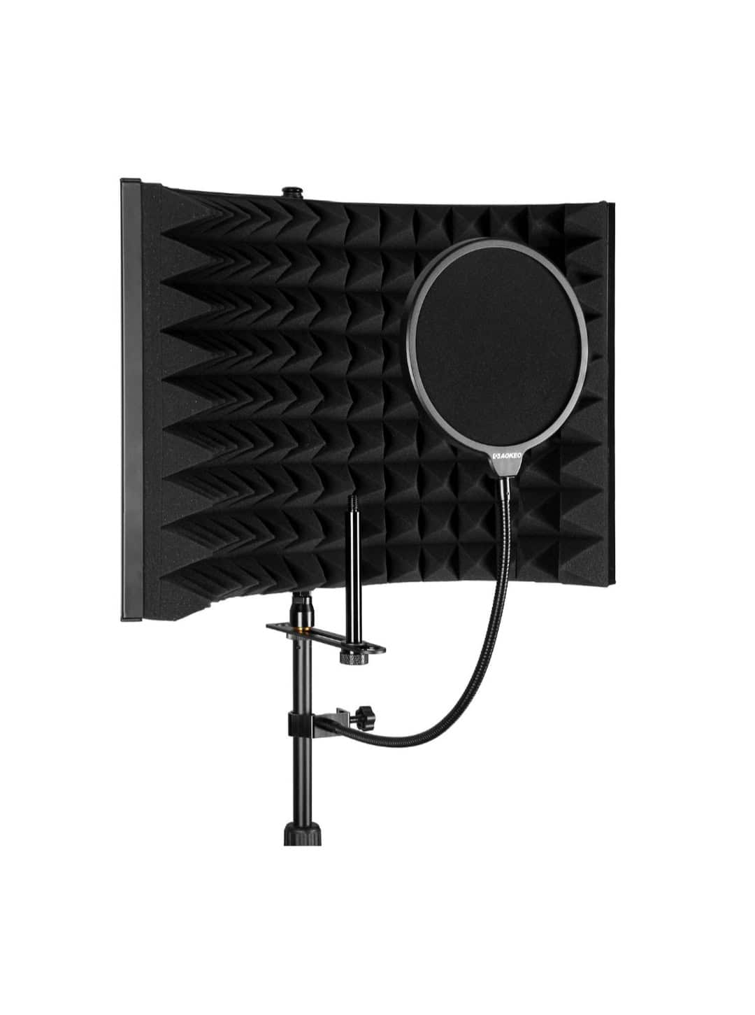 ⁦Sound Reflector, stand and pop filter⁩ - الصورة ⁦2⁩