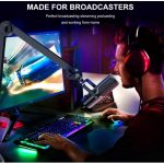 ⁦Neewer AM-200 Mic Boom Arm Desk Mount 360° Rotatable Mic Arm 3/8″ to 5/8″ Adapter⁩ - الصورة ⁦3⁩
