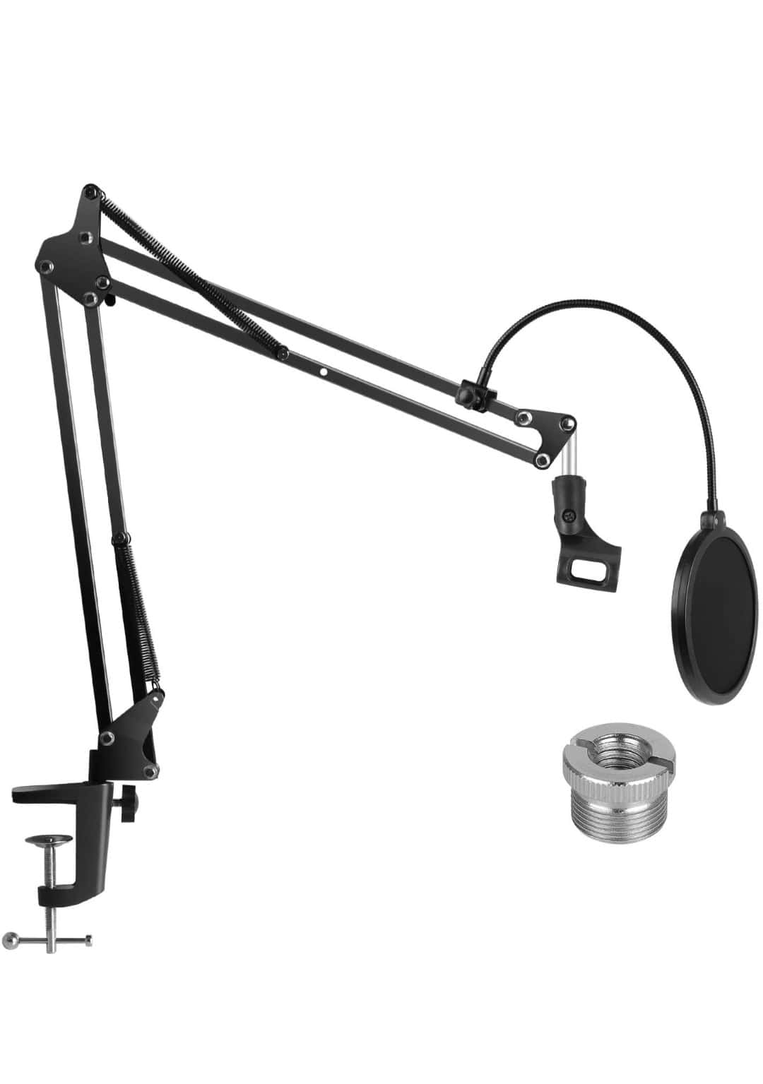⁦Arm stand , Pop Filter and Screw Adapter⁩ - الصورة ⁦1⁩