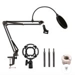 Arm stand, Pop Filter and shock mount