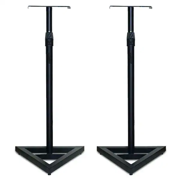 ⁦Millenium BS-500 Height-Adjustable Monitor Stands Set (Pair)⁩ - الصورة ⁦1⁩