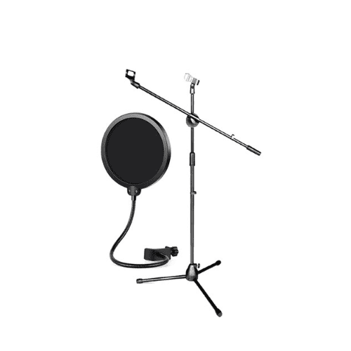 ⁦Boom Microphone Stand And Pop Filter⁩ - الصورة ⁦1⁩
