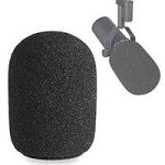 Foam Ball Microphone Windscreen, Black