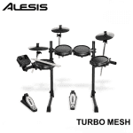 Alesis Turbo Mesh Kit – طقم درامز الكتروني مع شبكة مدمجة!