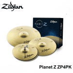 Zildjian PLZ4PK Planet Z – مجموعة صنوج درامز مميزة وصوت غني