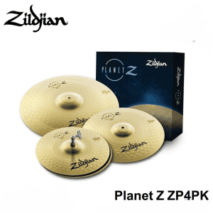 Zildjian PLZ4PK Planet Z – مجموعة صنوج درامز مميزة وصوت غني