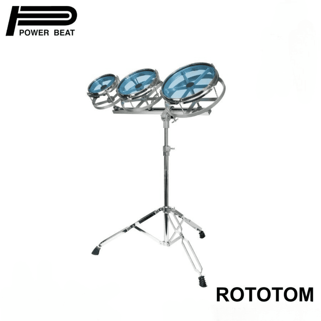 ⁦POWERBEAT 6-8-10 ROTO TOMS – طقم طبول روتو مميز للأداء الاحترافي⁩ - الصورة ⁦1⁩