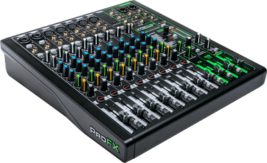 ⁦Mackie ProFX12v3 – ميكسر صوت احترافي مع تأثيرات مدمجة وواجهة USB⁩ - الصورة ⁦1⁩