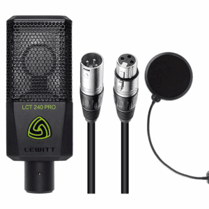 Lewitt LCT-240 Pro Condenser Microphone (Black) with