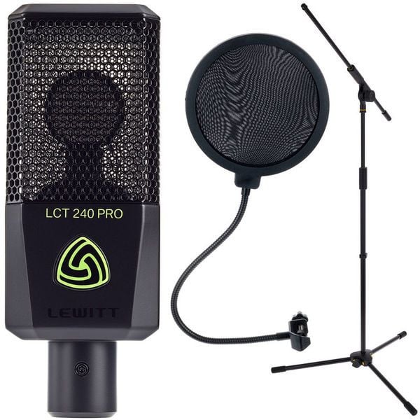 ⁦Lewitt LCT-240 Pro Condenser Microphone (Black)⁩ - الصورة ⁦1⁩