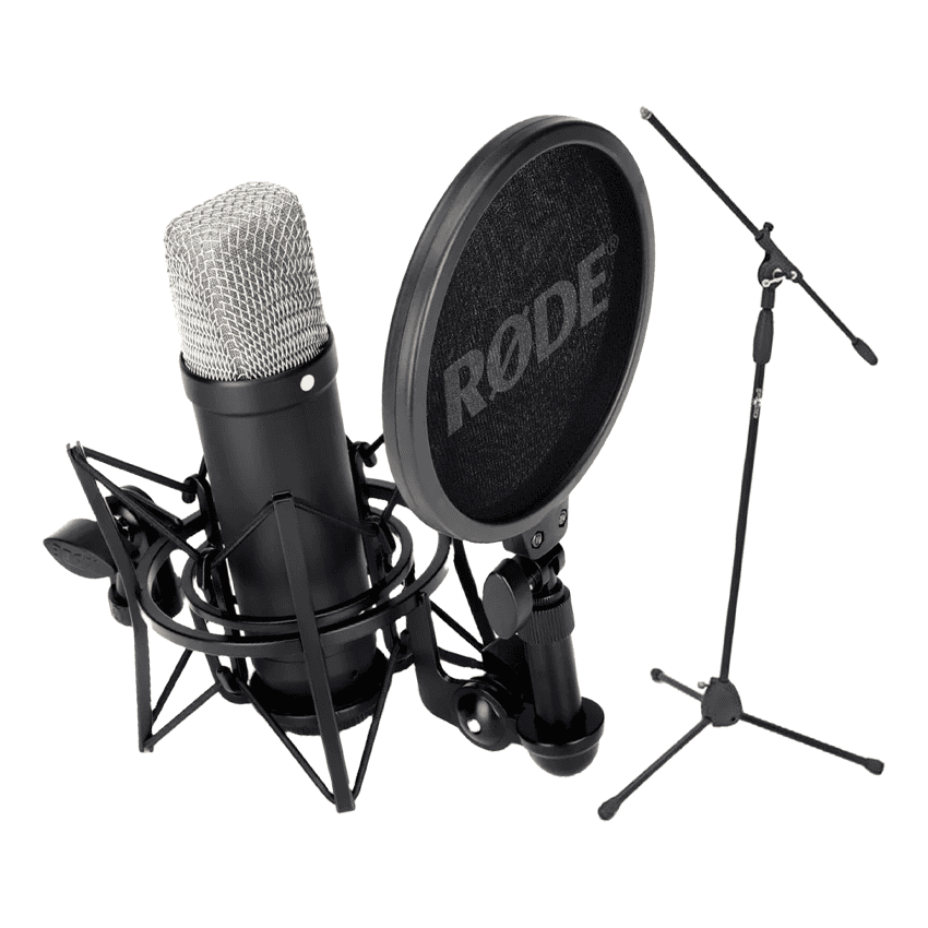 ⁦Rode NT1 Signature Series Condenser Microphone with⁩ - الصورة ⁦1⁩