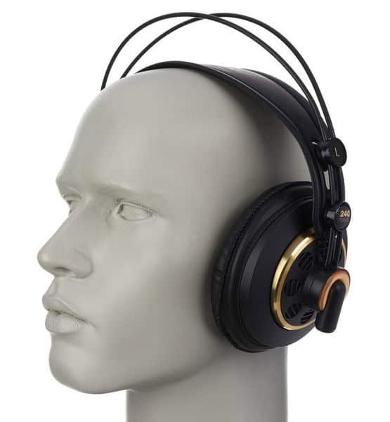 ⁦AKG K240 Semi-open Pro Studio HeadphoneAKG K240 Semi-open Pro Studio Headphone⁩ - الصورة ⁦3⁩