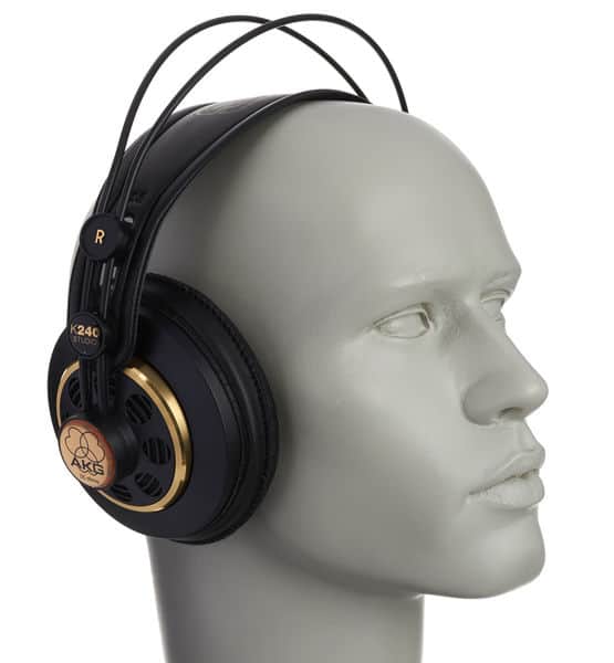 ⁦AKG K240 Semi-open Pro Studio HeadphoneAKG K240 Semi-open Pro Studio Headphone⁩ - الصورة ⁦4⁩