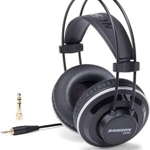 سماعات رأس احترافية Samson SR990 عزل صوتي ودقة عالية للمراقبة