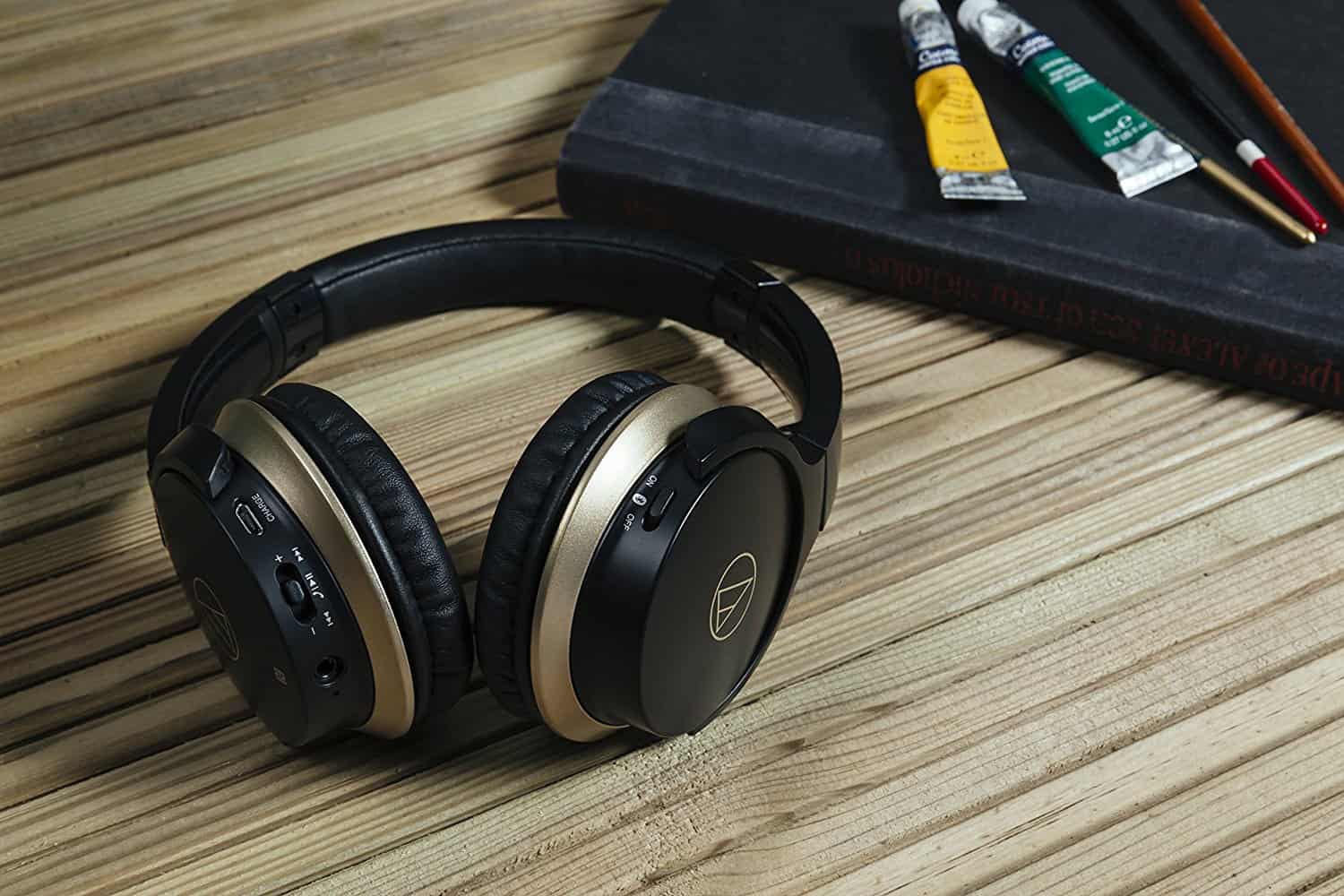 ⁦Audio-Technica ATH-AR3BTBK⁩ - الصورة ⁦3⁩