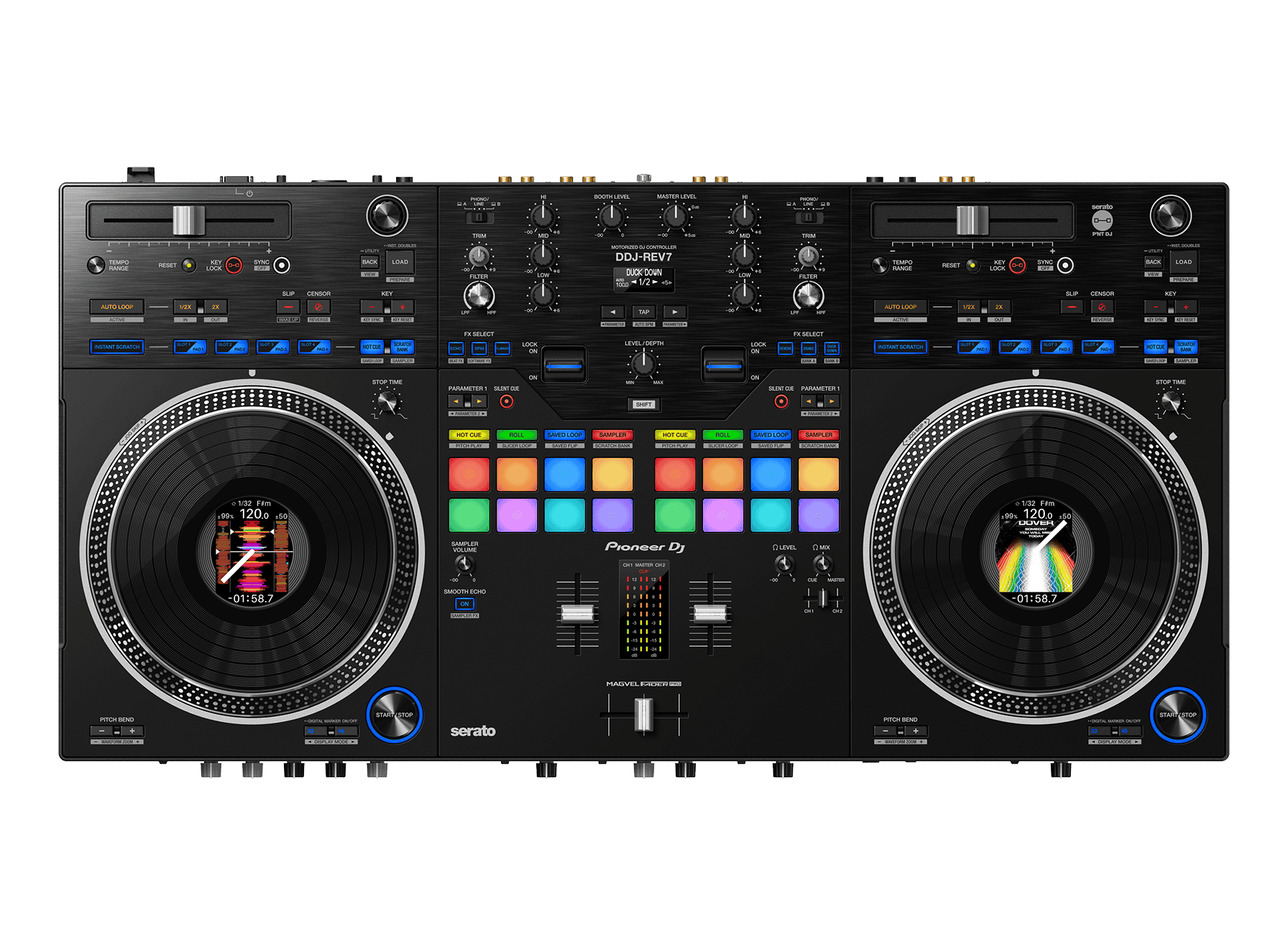 ⁦Pioneer DJ DDJ-REV7⁩ - الصورة ⁦1⁩