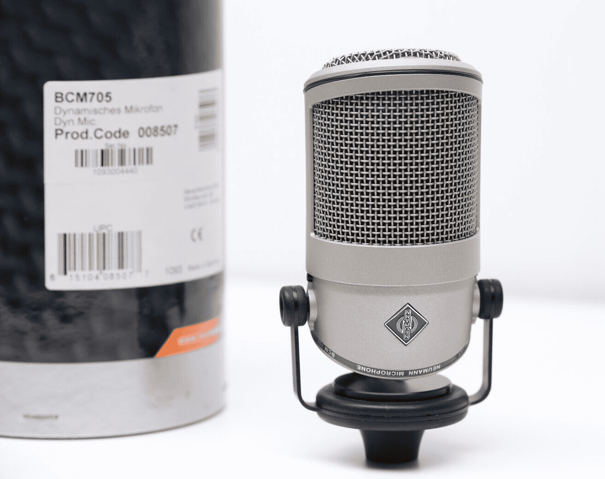 ⁦ميكروفون Neumann BCM 705 الديناميكي للبث الصوتي الاحترافي - بودكاست جديد 4.⁩ - الصورة ⁦2⁩