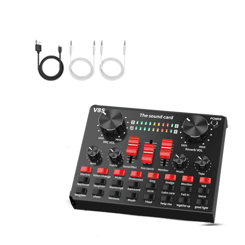 ⁦ميكسر V8S الاجترافي للبث المباشر والبودكاست⁩ - الصورة ⁦1⁩