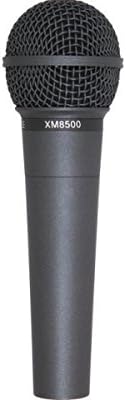 ⁦ميكروفون صوت ديناميكي Xm8500 من بهرنجر الترافويس، أحادي الاتجاه، أسود⁩ - الصورة ⁦2⁩