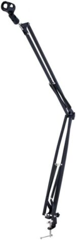 ⁦ميكروفون بفلتر وحامل كبير بمنفذ USB ون اند بوب من فن جينيريشن، أسود⁩ - الصورة ⁦5⁩