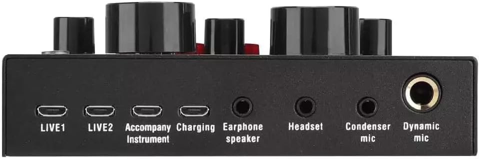 ⁦ميكسر صوت v8 للبث المباشر⁩ - الصورة ⁦2⁩