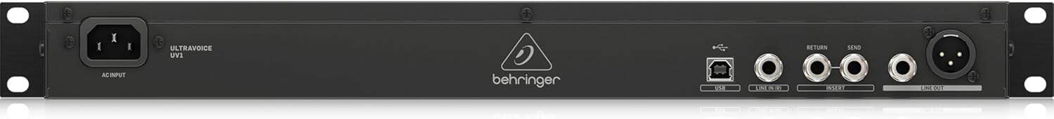 ⁦بيرينجر مضخم صوت للميكروفون، احمر واسود (UV1)⁩ - الصورة ⁦3⁩