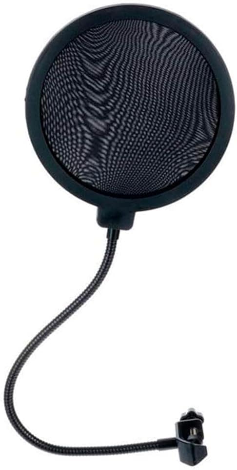 ⁦ميكروفون بفلتر وحامل كبير بمنفذ USB ون اند بوب من فن جينيريشن، أسود⁩ - الصورة ⁦4⁩