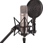 ميكروفون مكثف قطبي (كوندينسر) من رود موديل NT1-A، الجيل الجديد، XLR، أسود