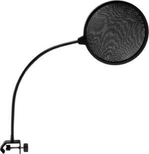 بوب فلتر ستوديو ميكروفون شكل دائري دبل شاشة لعدم ضروب الحروف