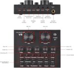 ميكسر صوت v8 للبث المباشر