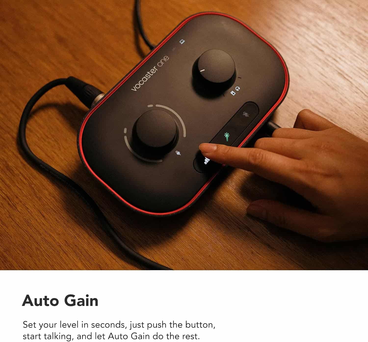 ⁦Focusrite Vocaster One Podcasting Interface⁩ - الصورة ⁦3⁩