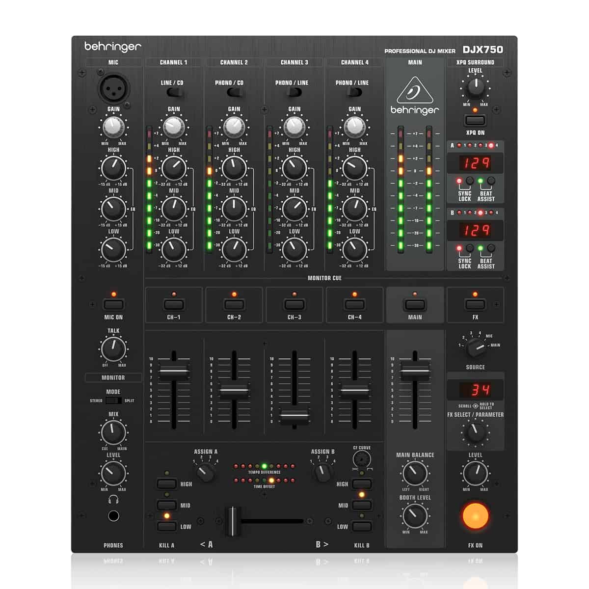 ⁦Behringer DJX750⁩ - الصورة ⁦3⁩