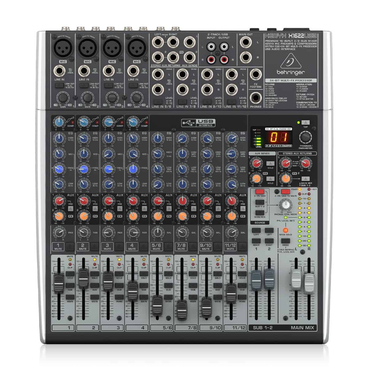 ⁦Behringer X1622USB⁩ - الصورة ⁦1⁩