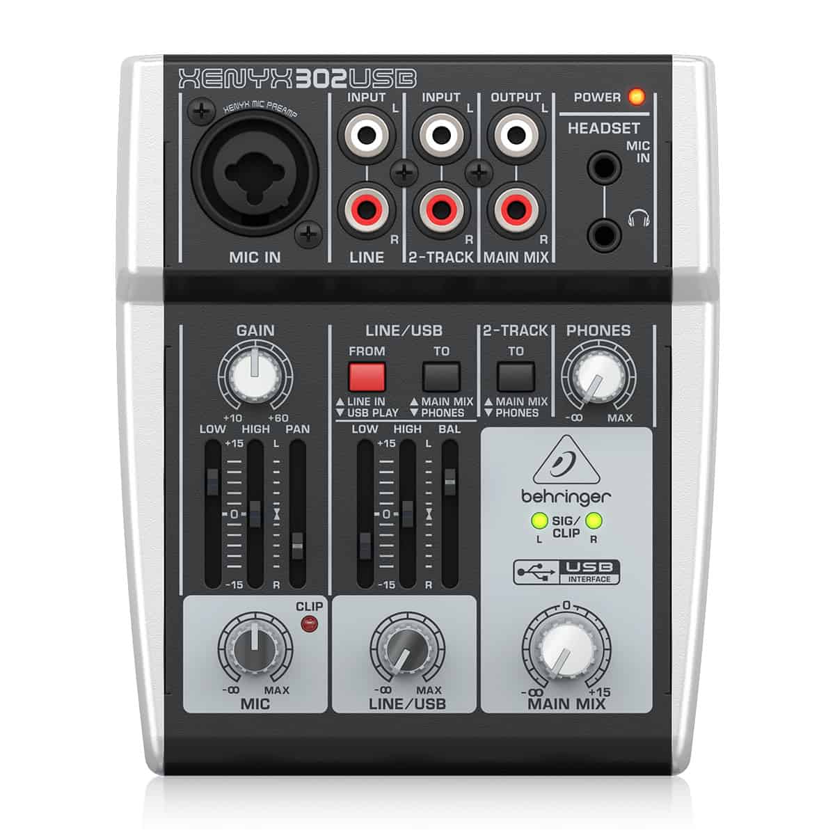 ⁦Behringer Xenyx 302USB⁩ - الصورة ⁦1⁩