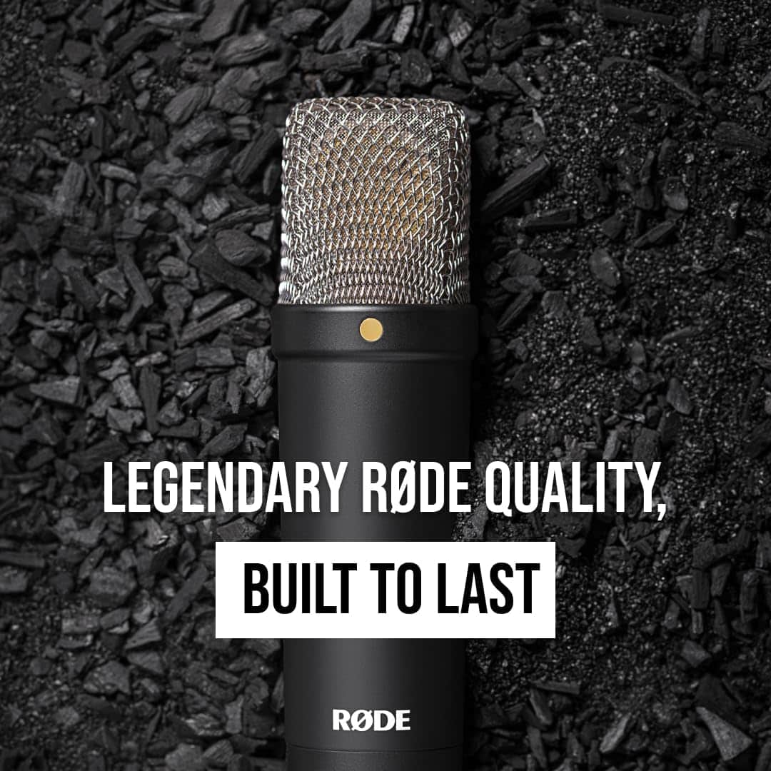 ⁦RØDE NT1 Signature black مايكروفون استوديو كلاسيكي بتقنية حديثة⁩ - الصورة ⁦2⁩