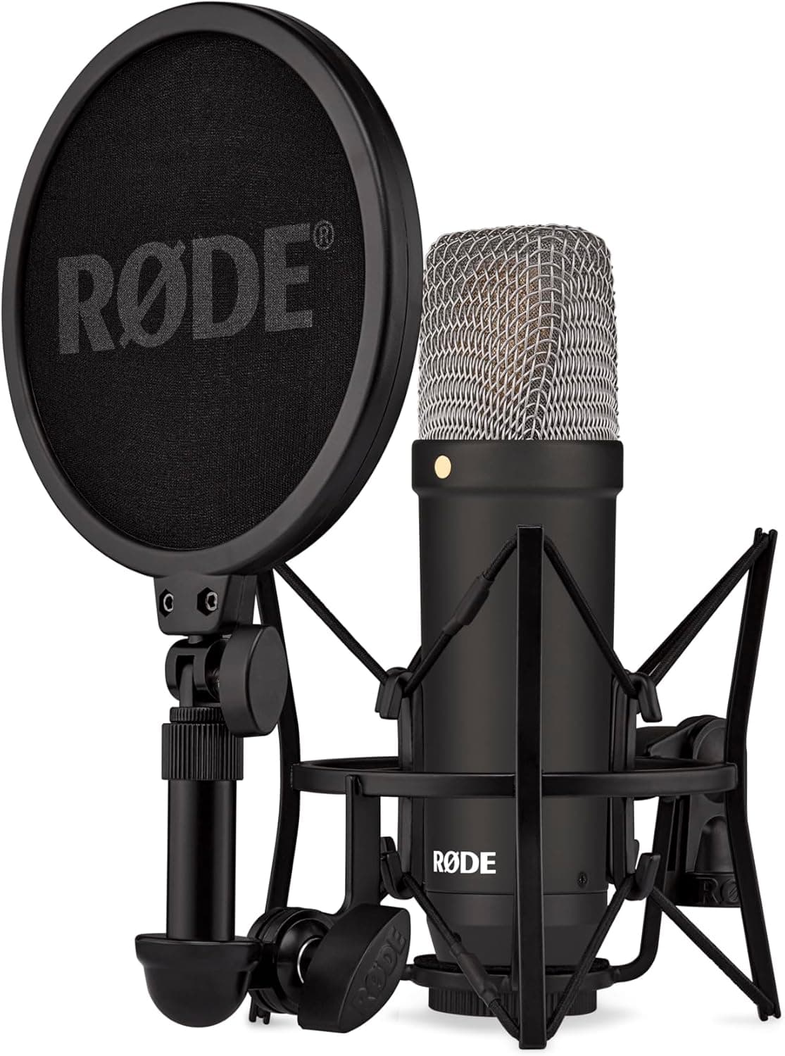 ⁦RØDE NT1 Signature black مايكروفون استوديو كلاسيكي بتقنية حديثة⁩ - الصورة ⁦1⁩