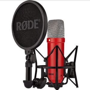 RØDE NT1 Signature red مايكروفون استوديو كلاسيكي بتقنية حديثة